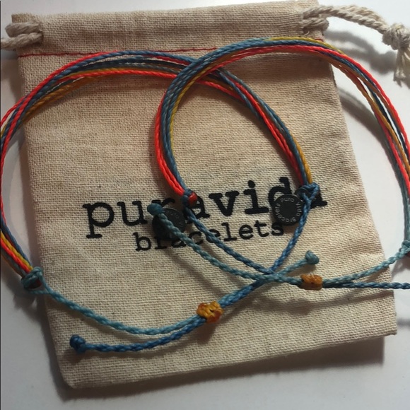 Two multicolered Pura Vida bracelets - Picture 4 of 8